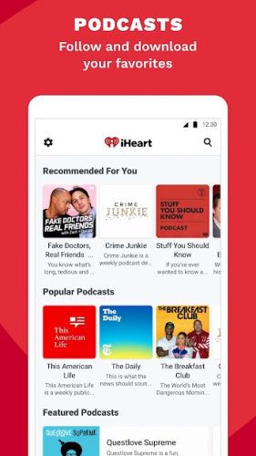 iHeartRadio: Radio, Podcasts & Music On Demand 3